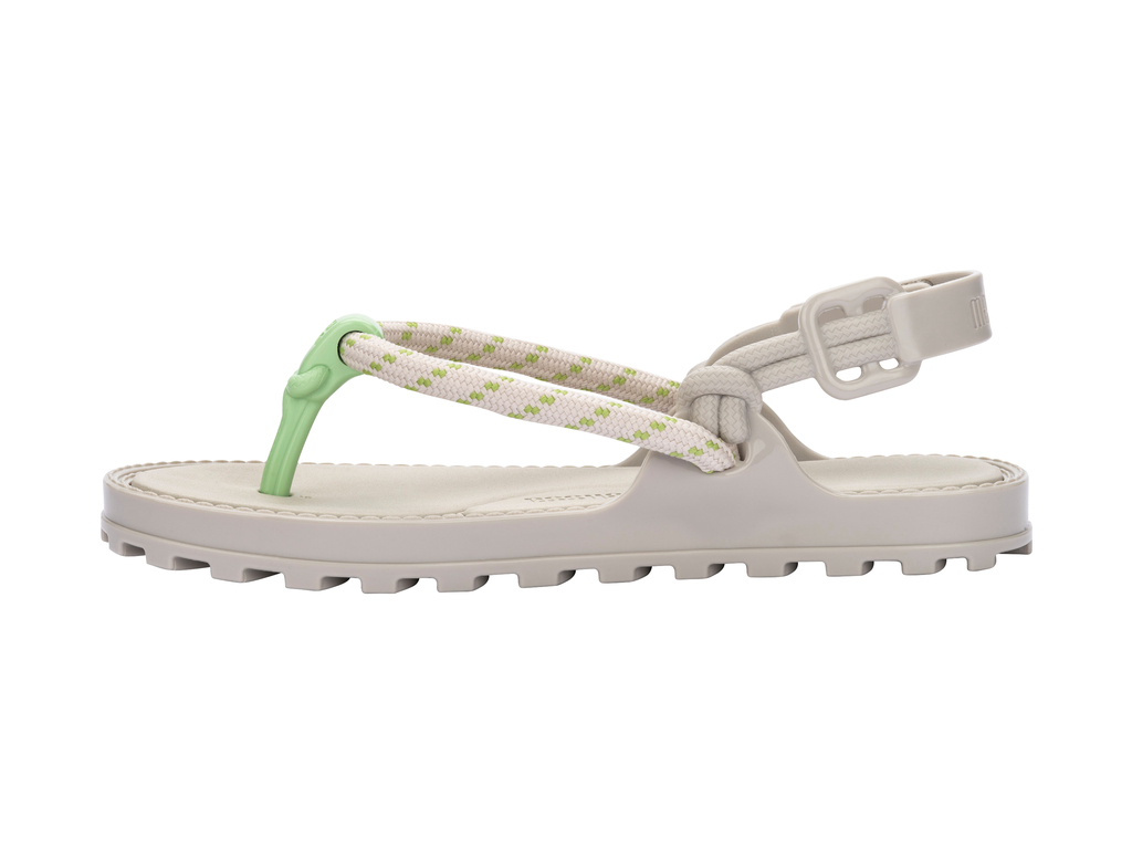 Bond Sandal | Beige/Green