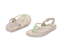 Bond Sandal | Beige/Green