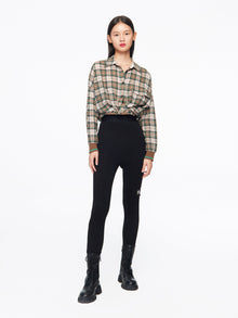 Check Oversize Shirt | Green