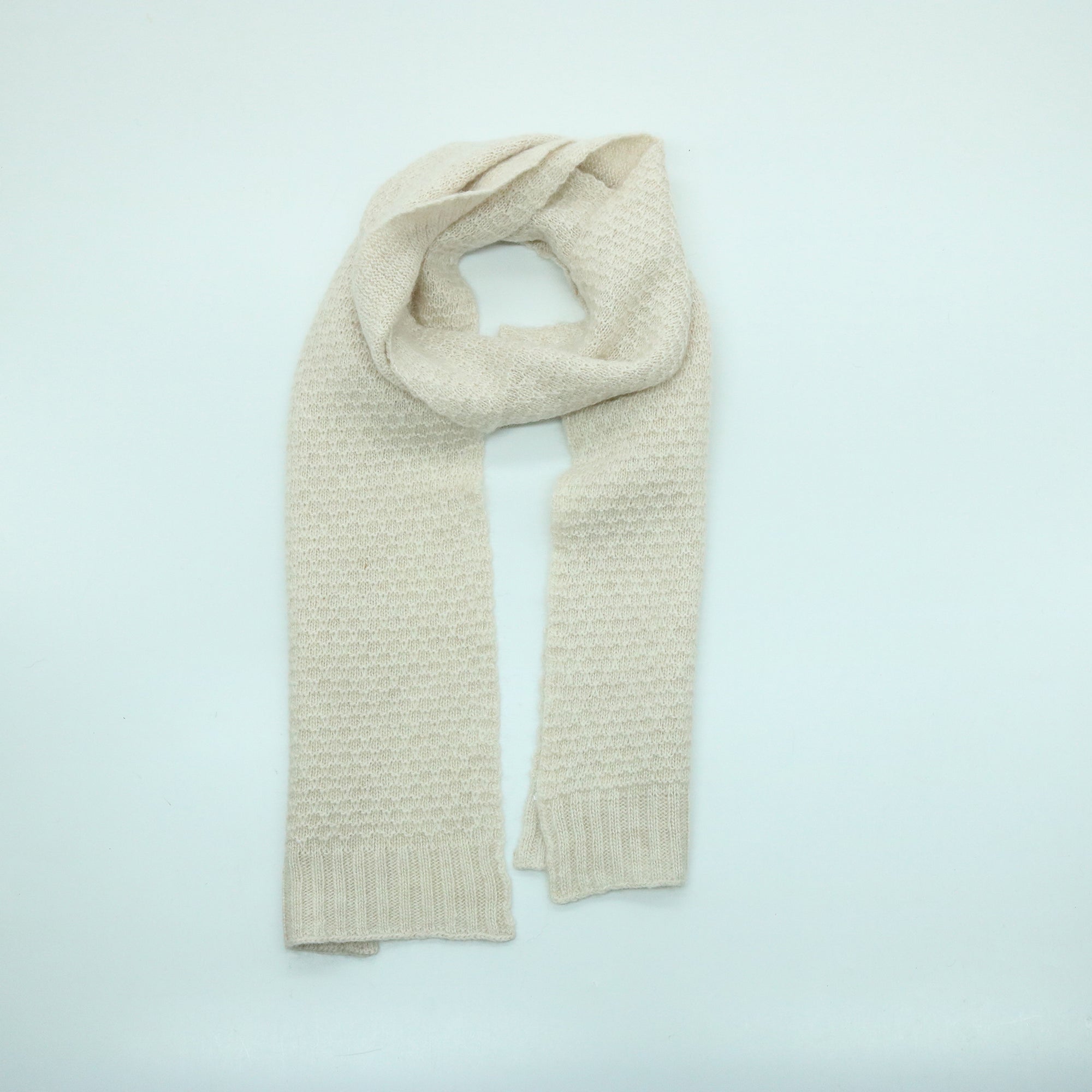 Kids | Stitched Scarf | Oatmeal