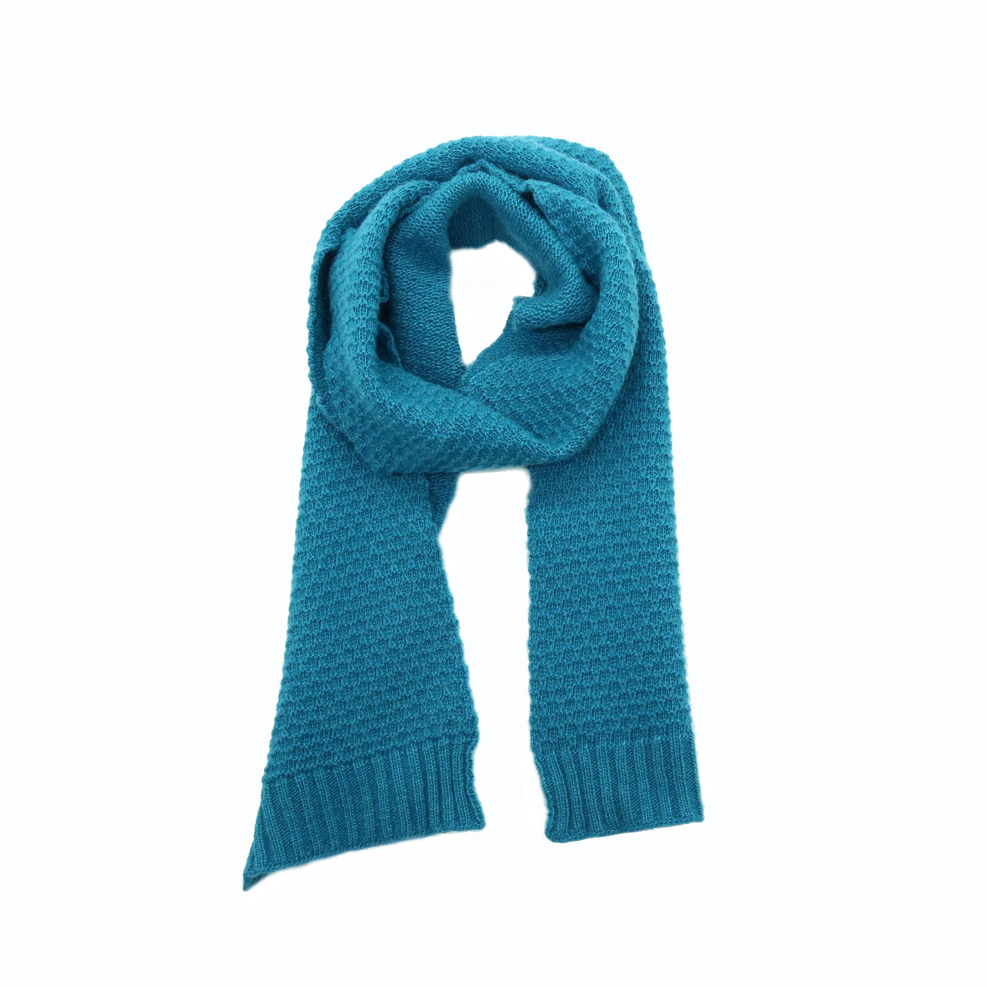 Kids | Stitched Scarf | Teal