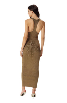 Agathe Knit Dress | Olive