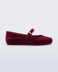 Soft Velvet II Ballerina | Red