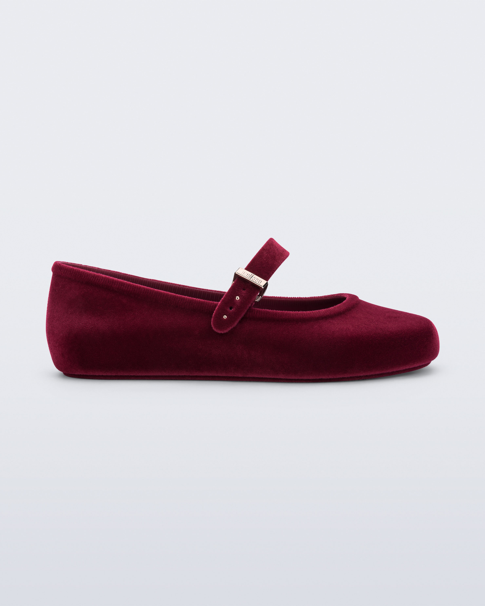 Soft Velvet II Ballerina | Red
