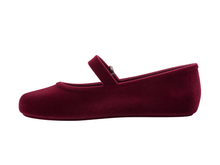 Soft Velvet II Ballerina | Red