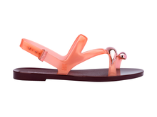 Womens | Iris Sandal | Burgundy/Orange