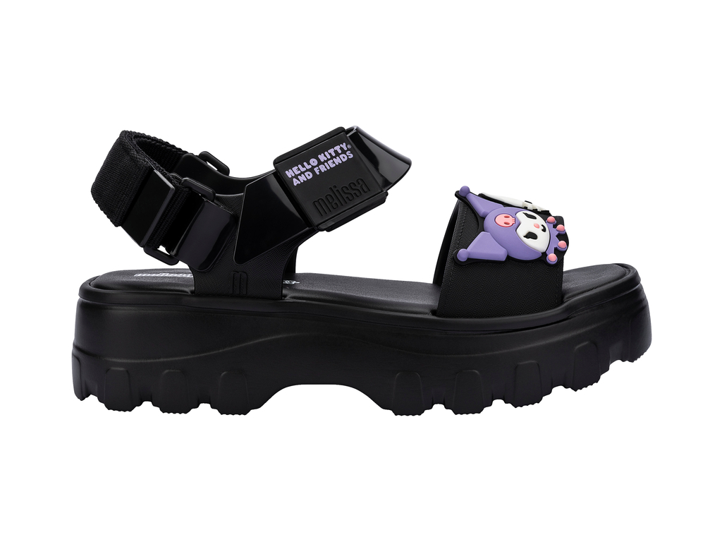 Womens | Kick Off and Hello Kitty Sandal | Black