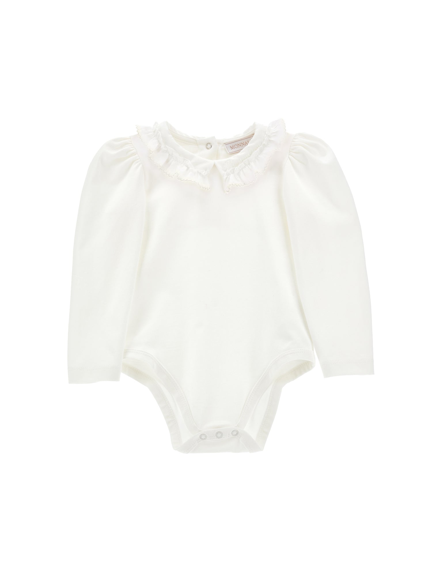Girls | Jersey Shirt Bodysuit | Cream