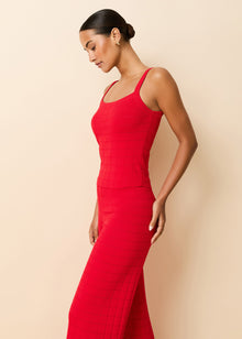 Lenny Tank Lipstick Red - Solid & Striped