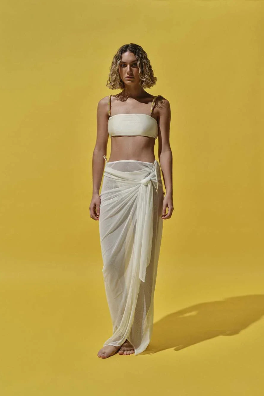 Lea Maxi Pareo | Silver