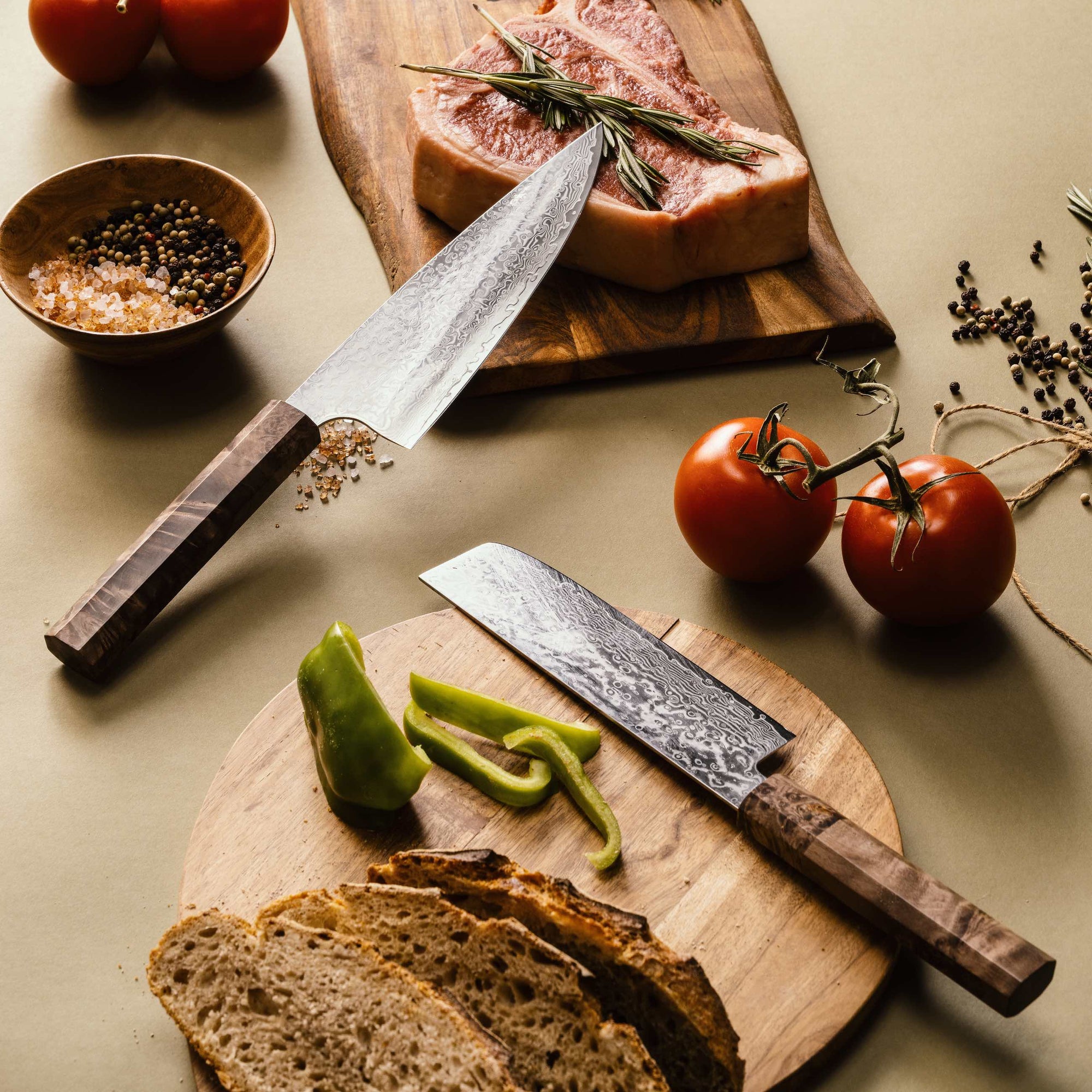 Kumo VG10 Gyuto Chef Knife | Stabilized Maple | Unisex