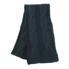 Womens | Big Cable Scarf | Black