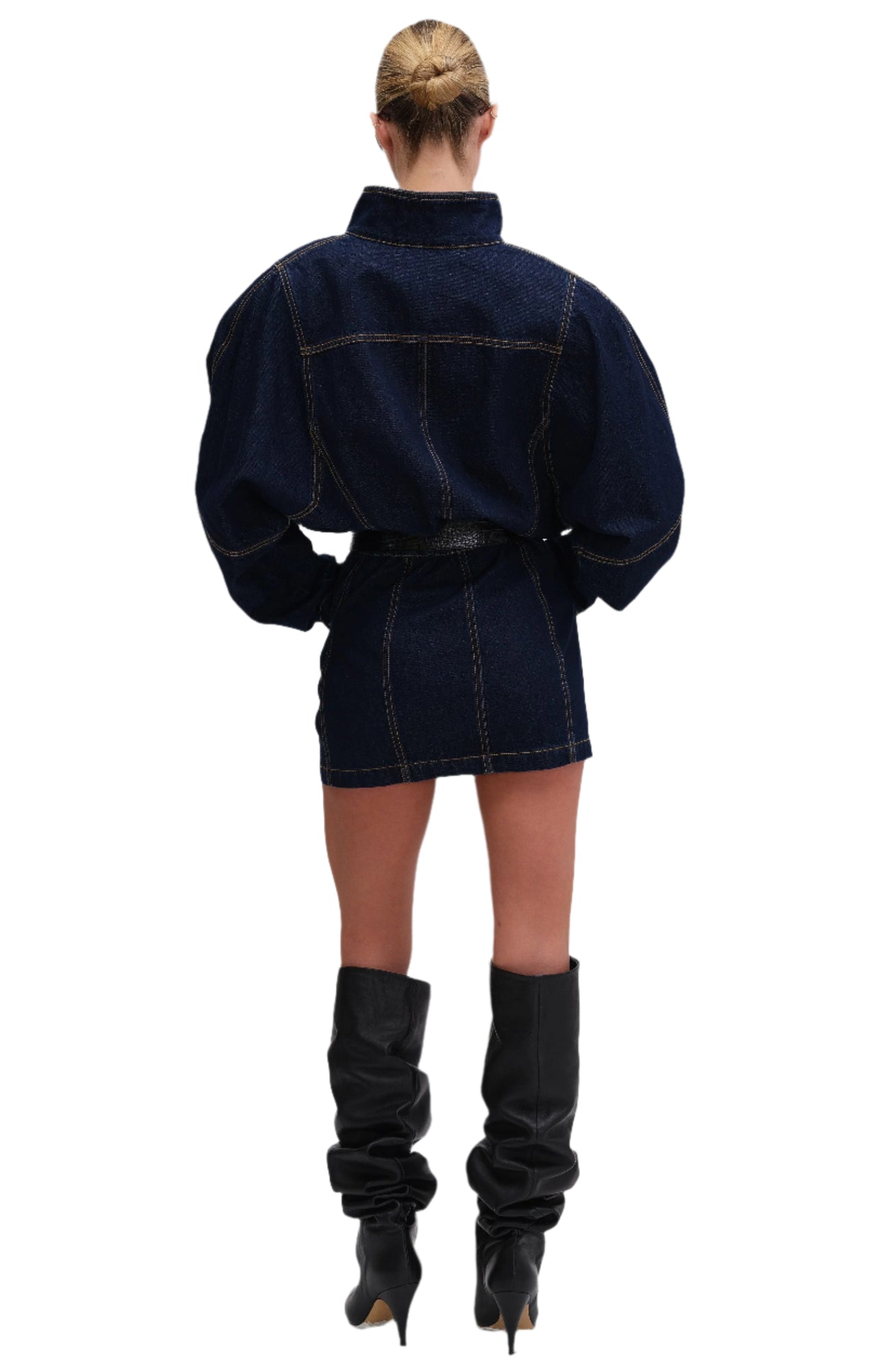 Maddix Dress | Darkwash Blue