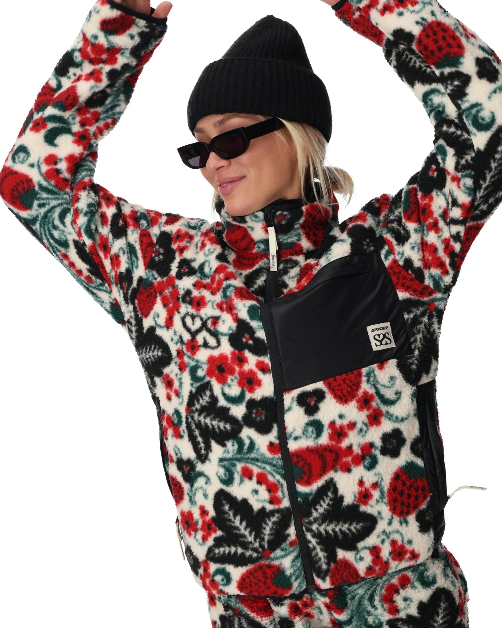 Women | Society Fleece Jacket | Society Racing Green