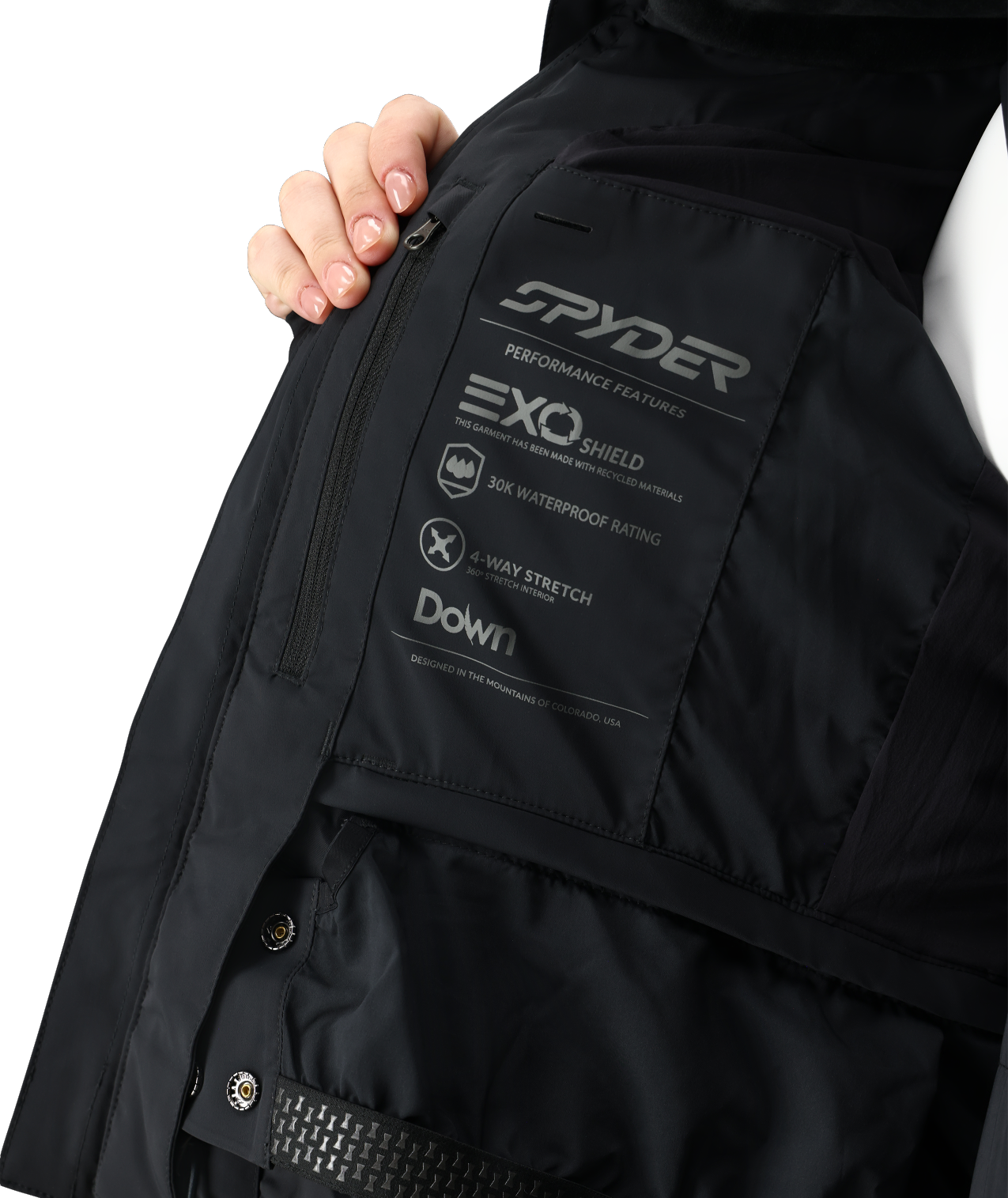 Women | Falline Down Jacket | Black