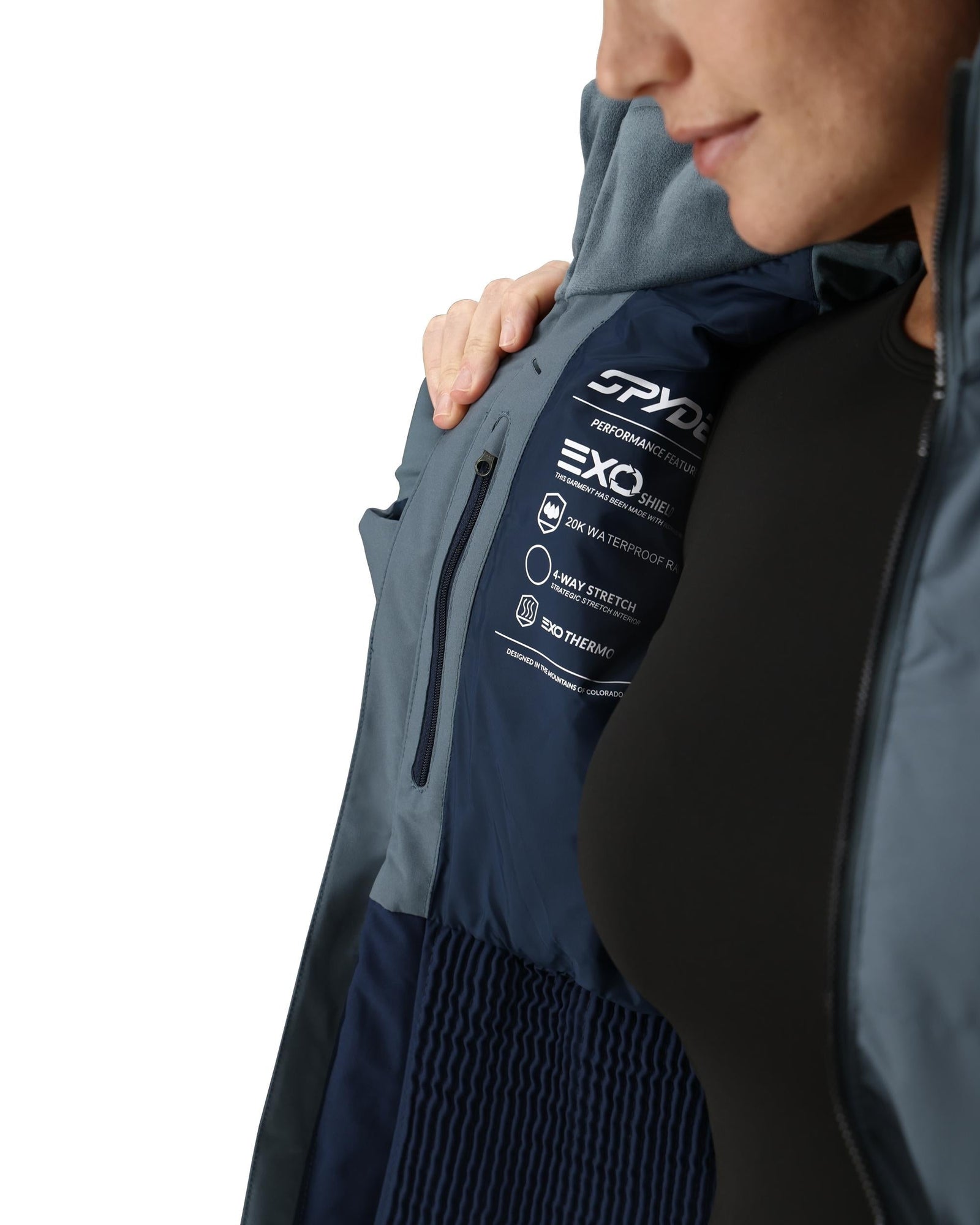 Women | Haven Jacket | Slate Blue