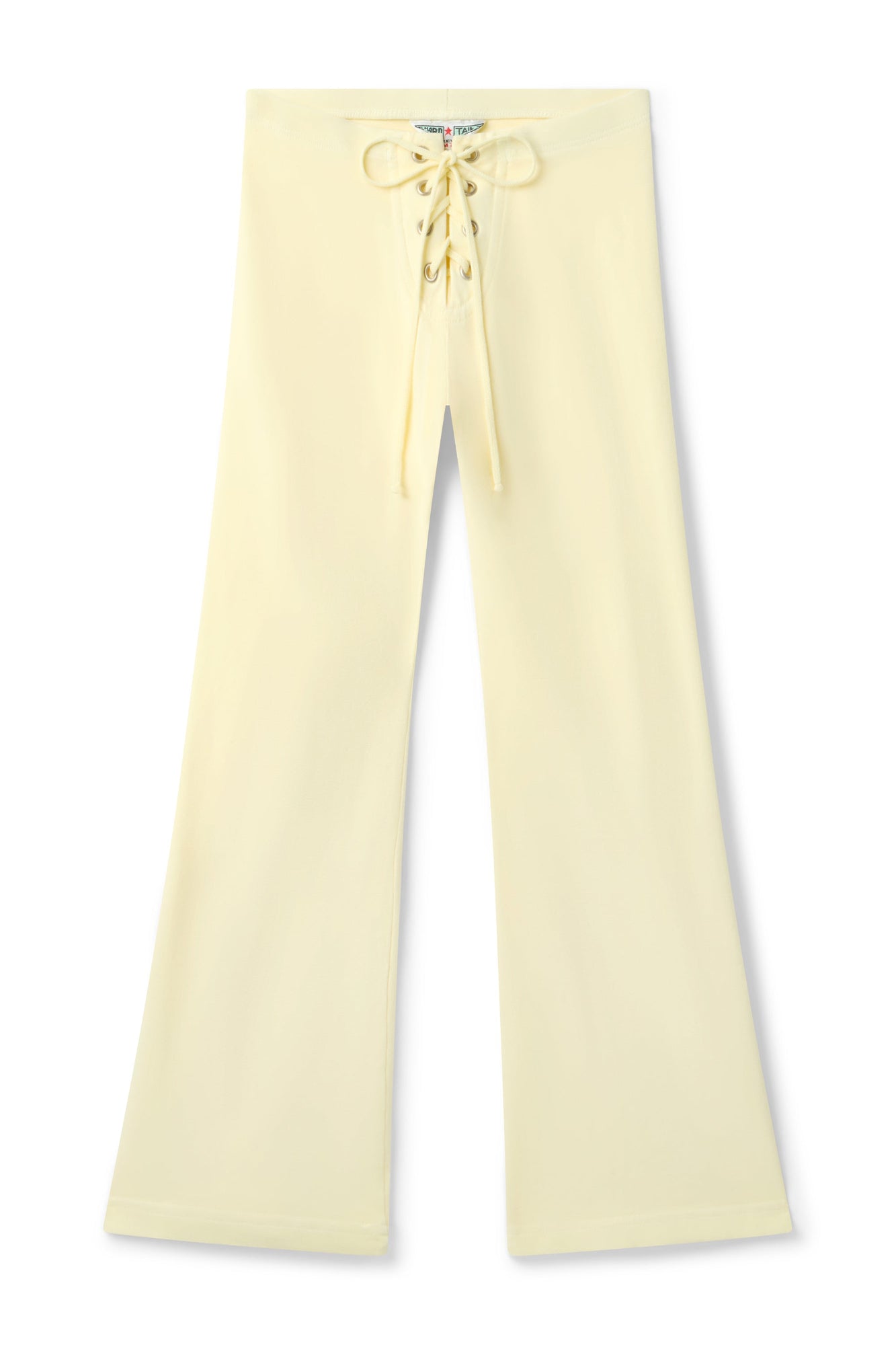 Kids | Kids Lace-Up Bootleg Flare Pant | Sunwash