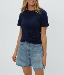 Hollis Criss Cross Tee | Nocturnal