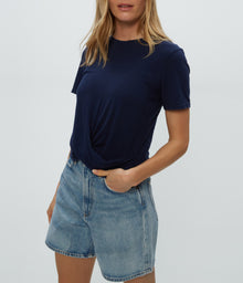 Hollis Criss Cross Tee | Nocturnal