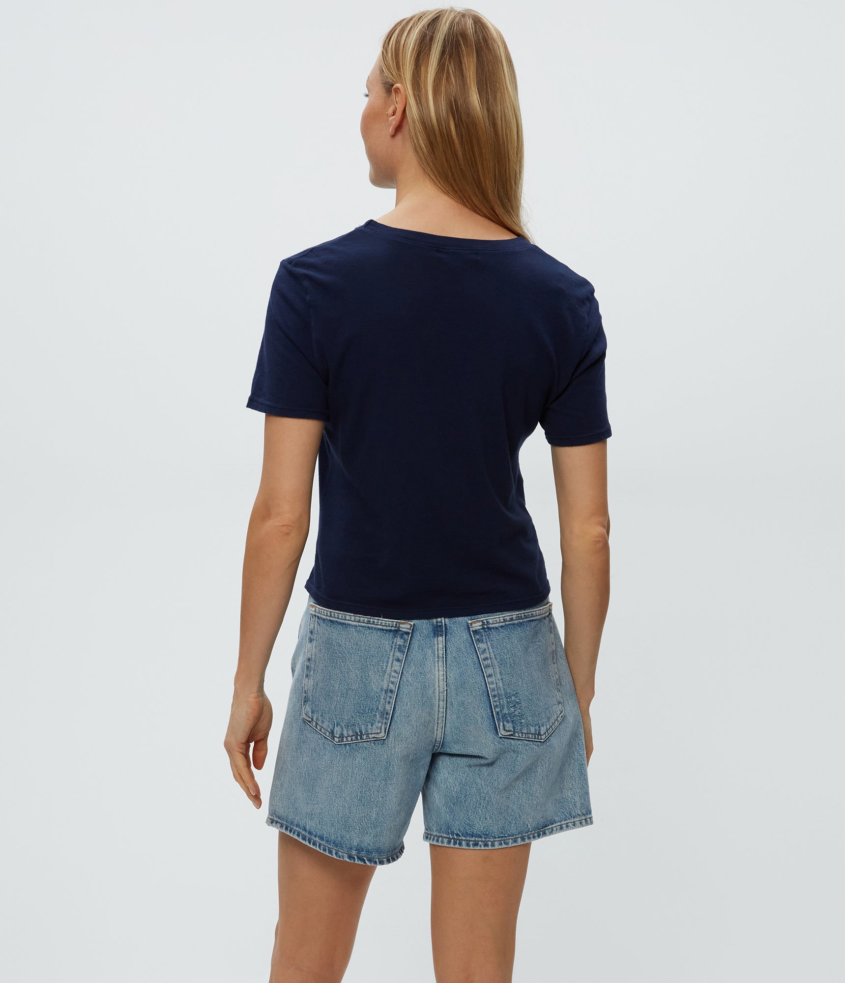 Hollis Criss Cross Tee | Nocturnal