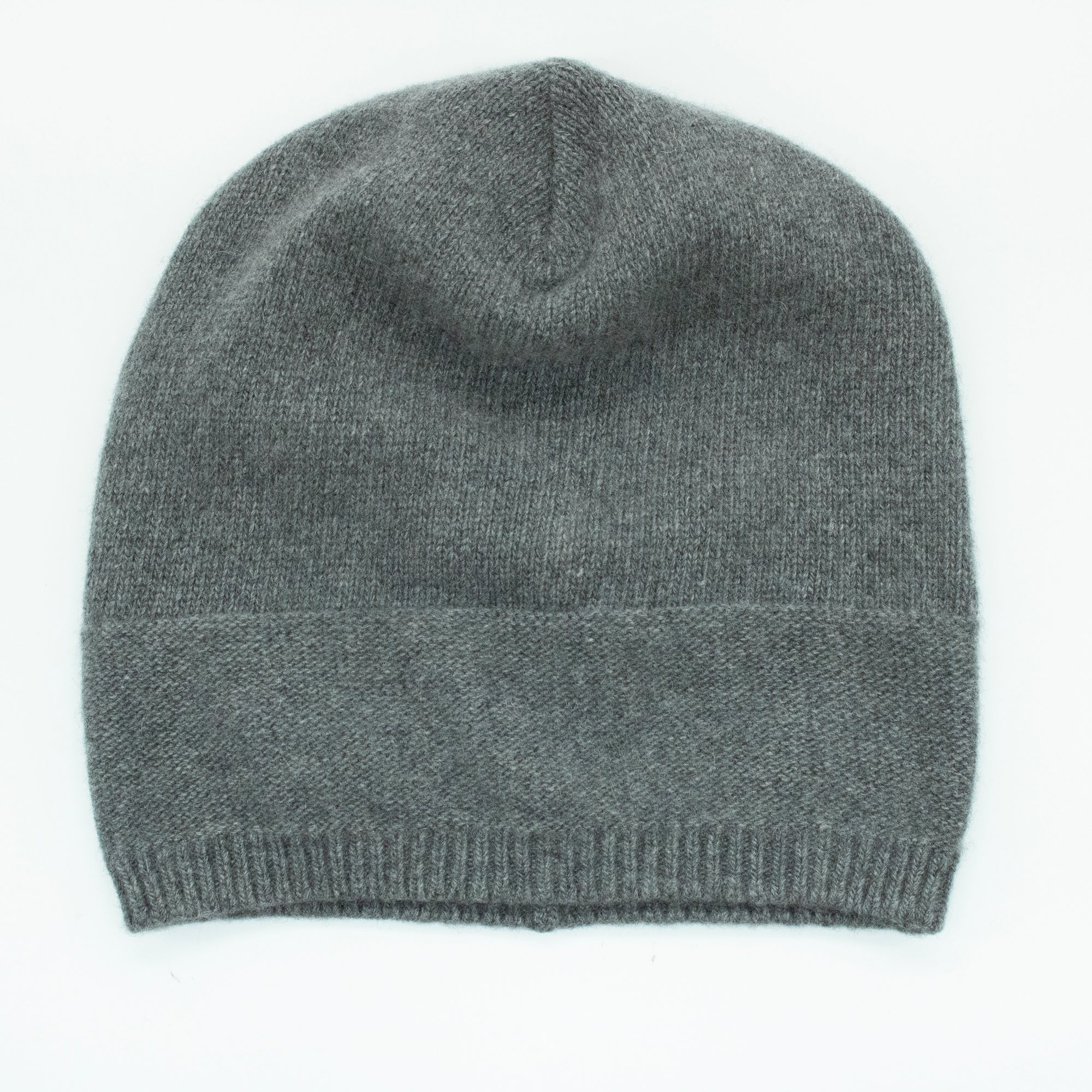 Unisex | Cashmere Slouchy Hat | Medium Grey
