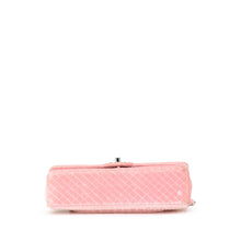 Chanel | Pre-Owned Medium Micro Quilted Velvet CC Flap | Pink