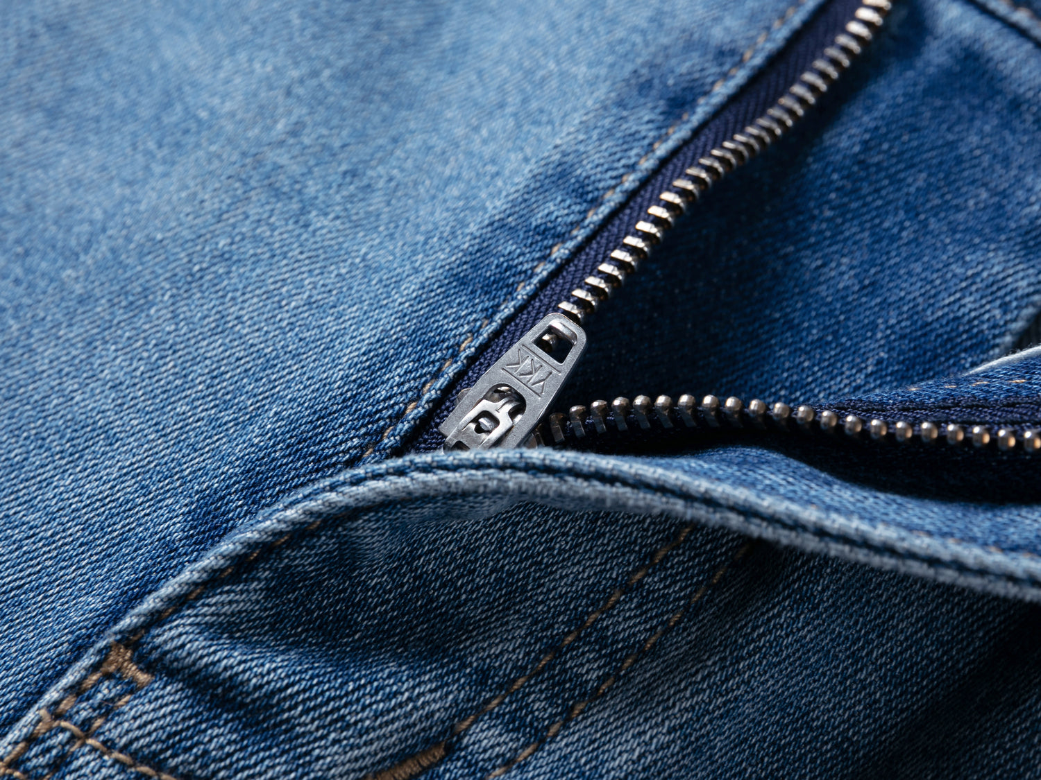 Antibacterial Cooling Denim Pants | Blue