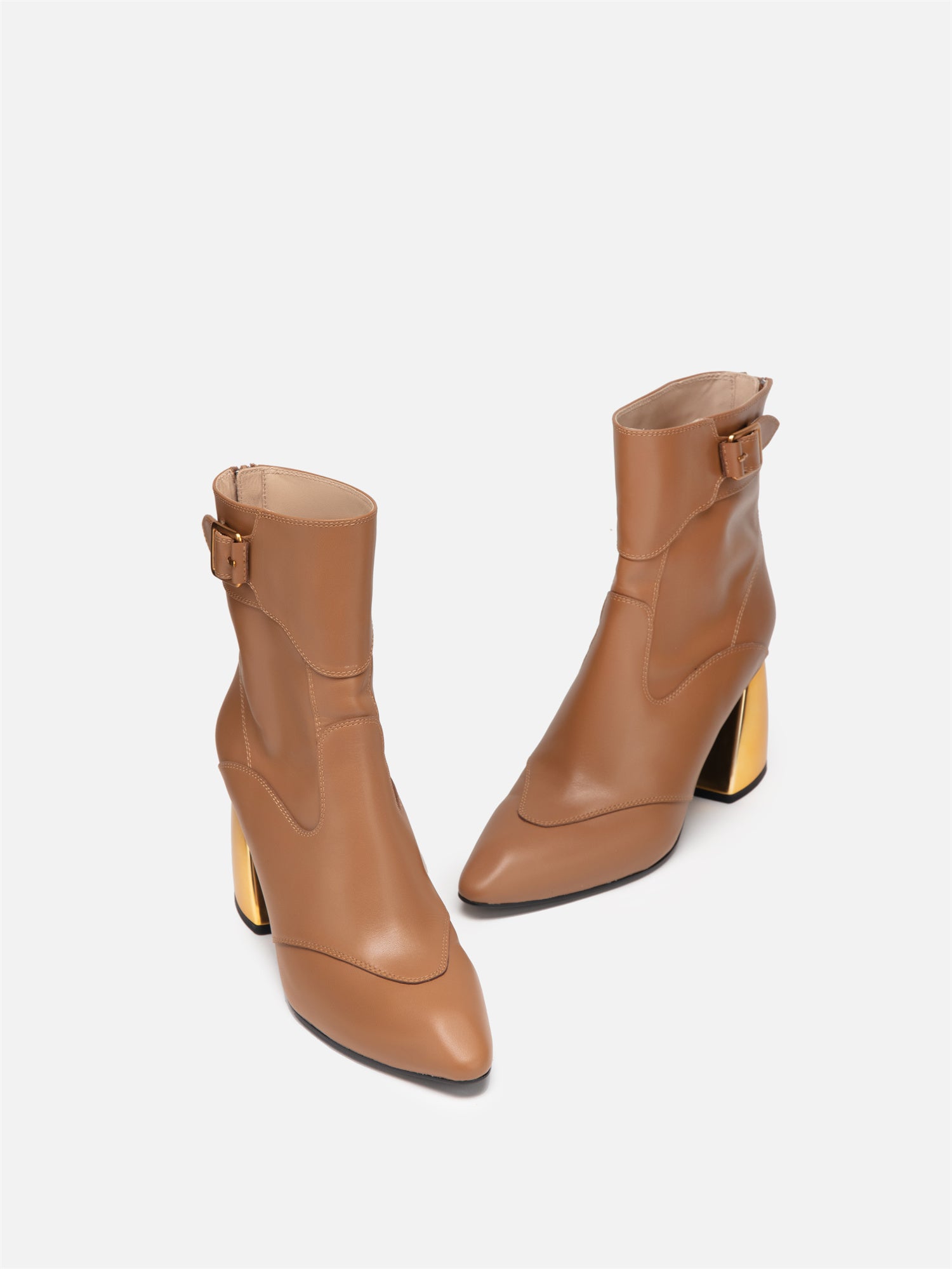 Mid-Calf Boots | Brown