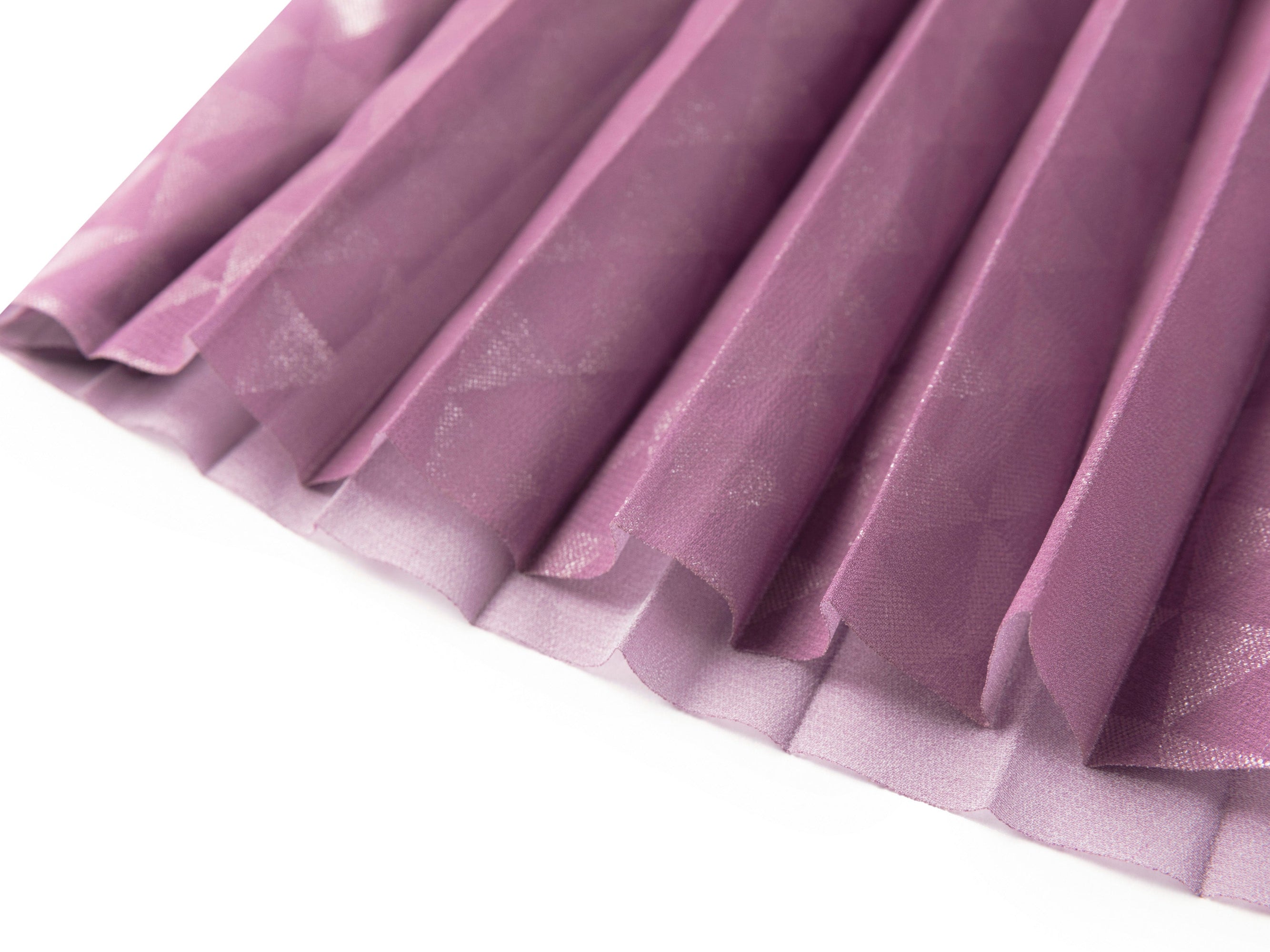 Pleated Midi Skirt | Purple