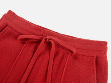 Cashmere Jogger Pants | Red