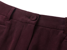 Straight Leg Pants | Purple