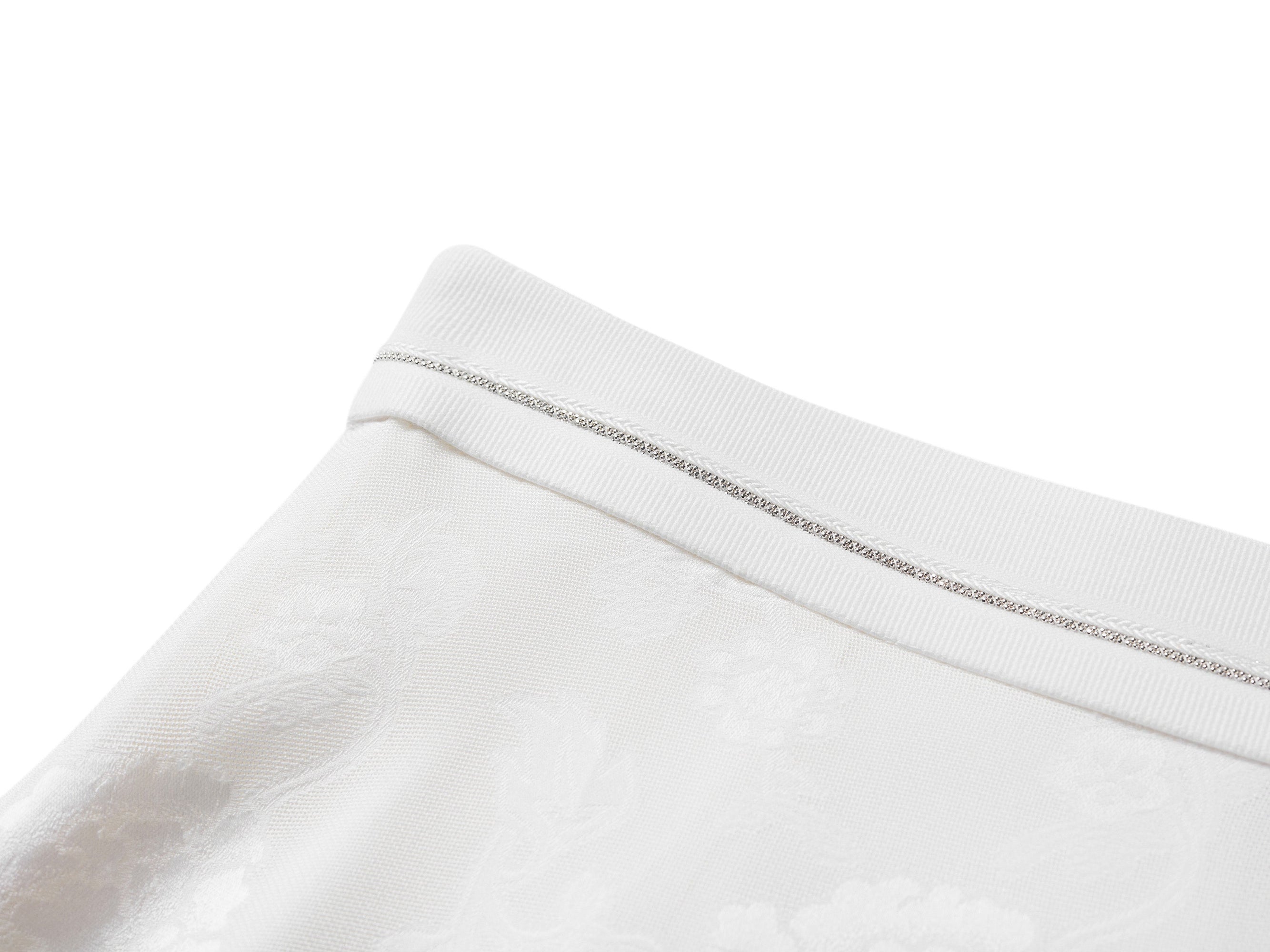 A-Line Midi Skirt | White