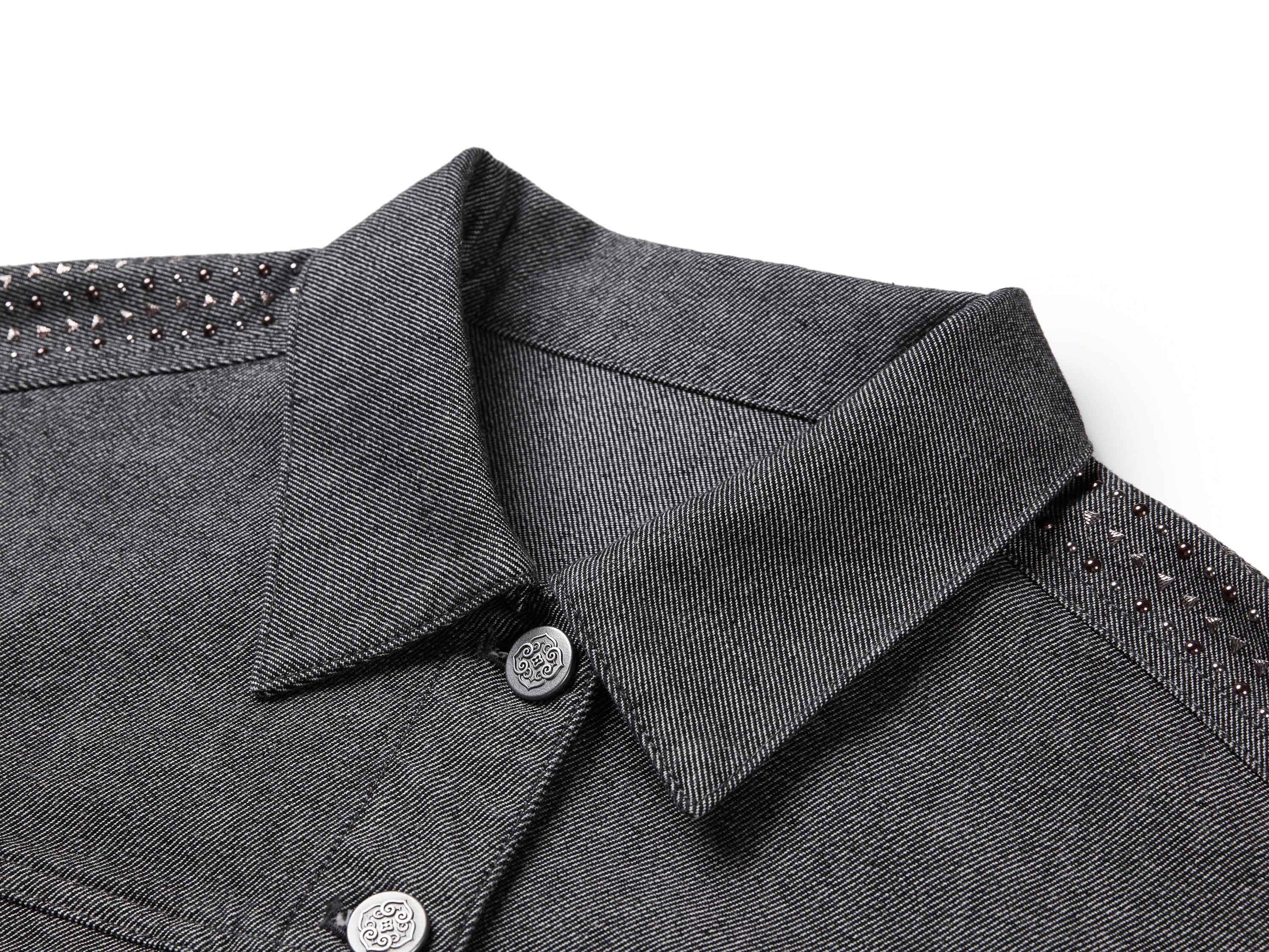 Cropped Jacket | Grey