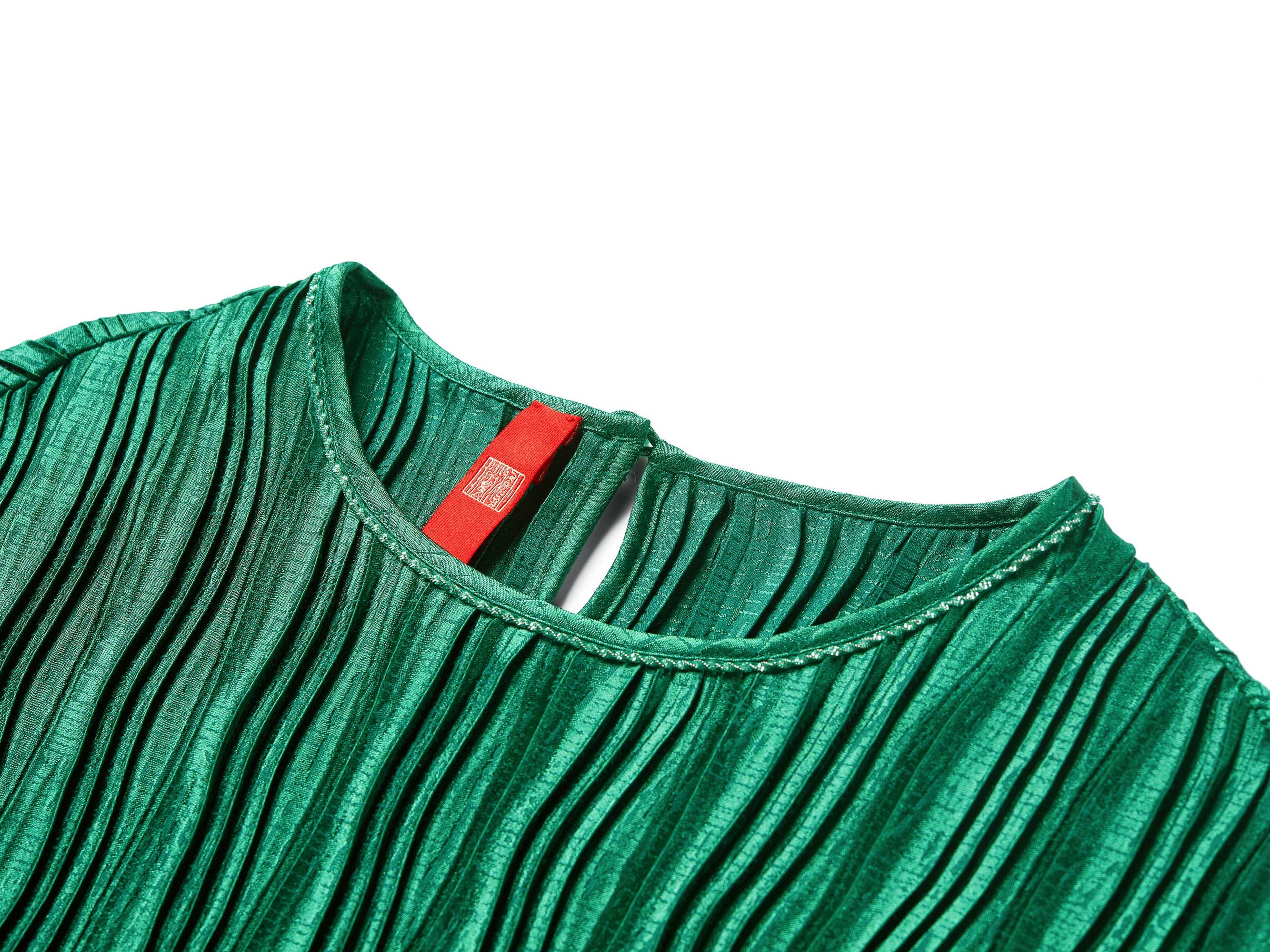 Pleated Top | Green