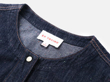 Designer Denim Vest | Navy
