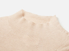 Turtleneck Cashmere Sweater | Beige