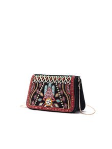 Chain Bag - Medium | Black/Brown Multi