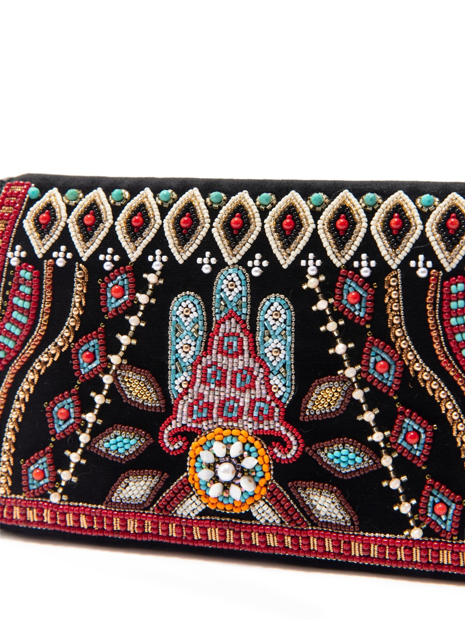 Chain Bag - Medium | Black/Brown Multi
