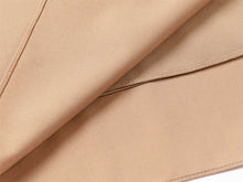 Silk and Wool Skirt | Khaki