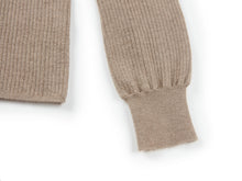 Cashmere Knit Top | Camel