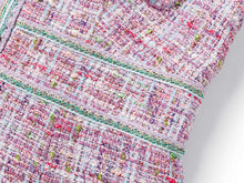 Tweed Dress | Purple