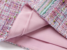 Tweed Dress | Purple
