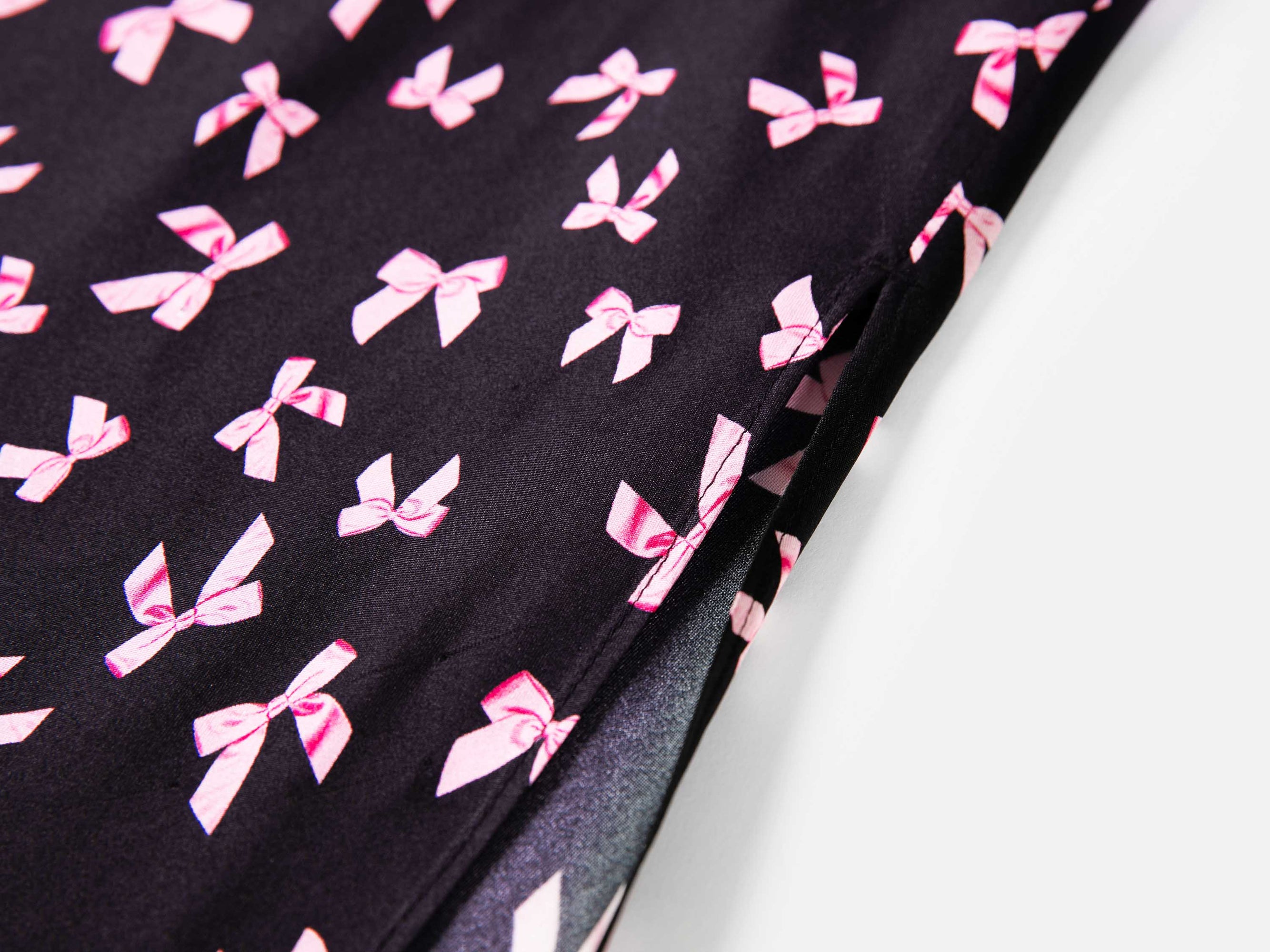 Pattern Midi Skirt | Black