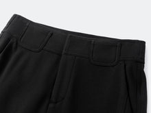 High-Waisted Bootcut Pants | Black