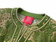 Floral Pattern Jacket | Green