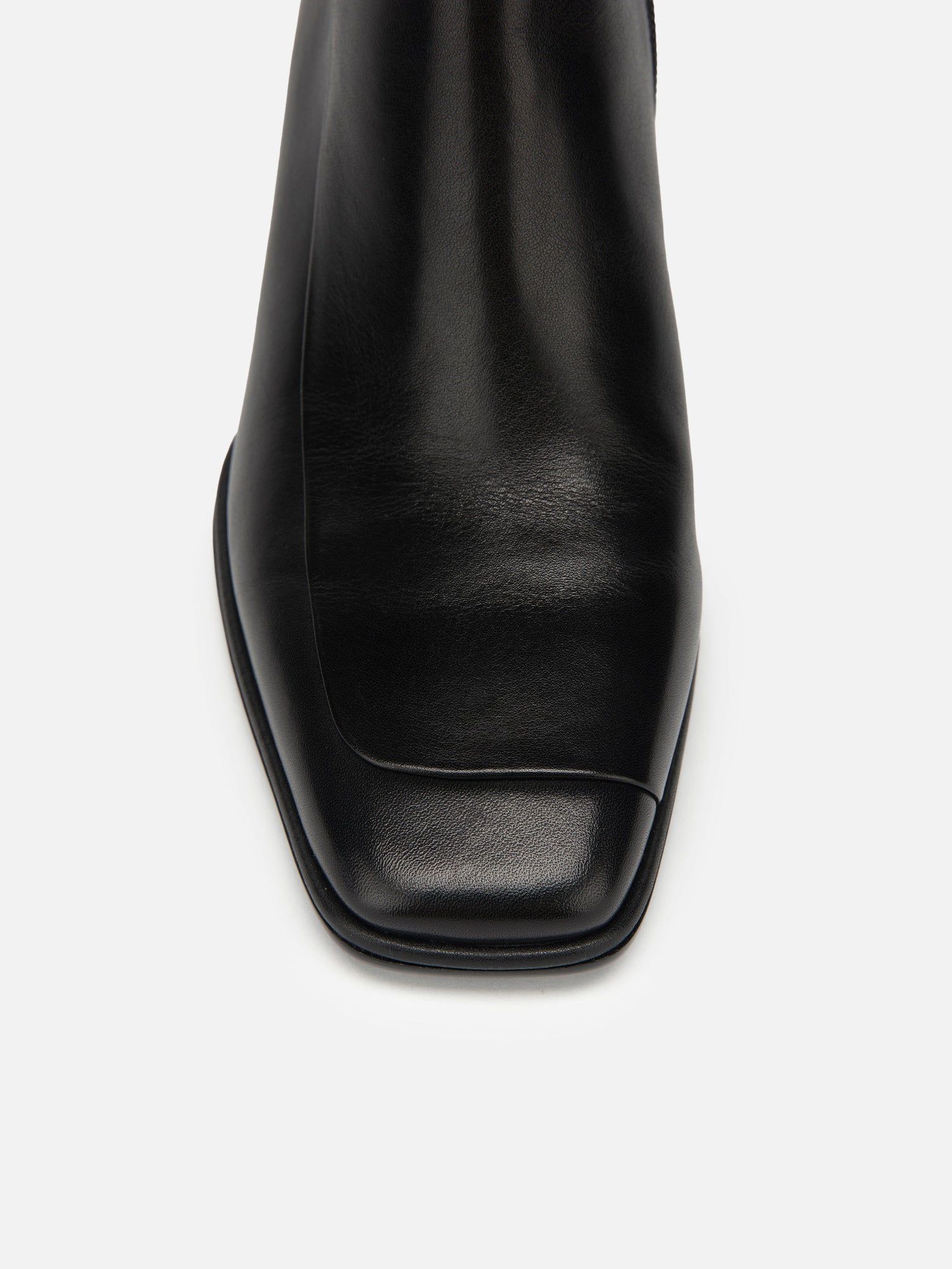 Square Toe Boots | Black
