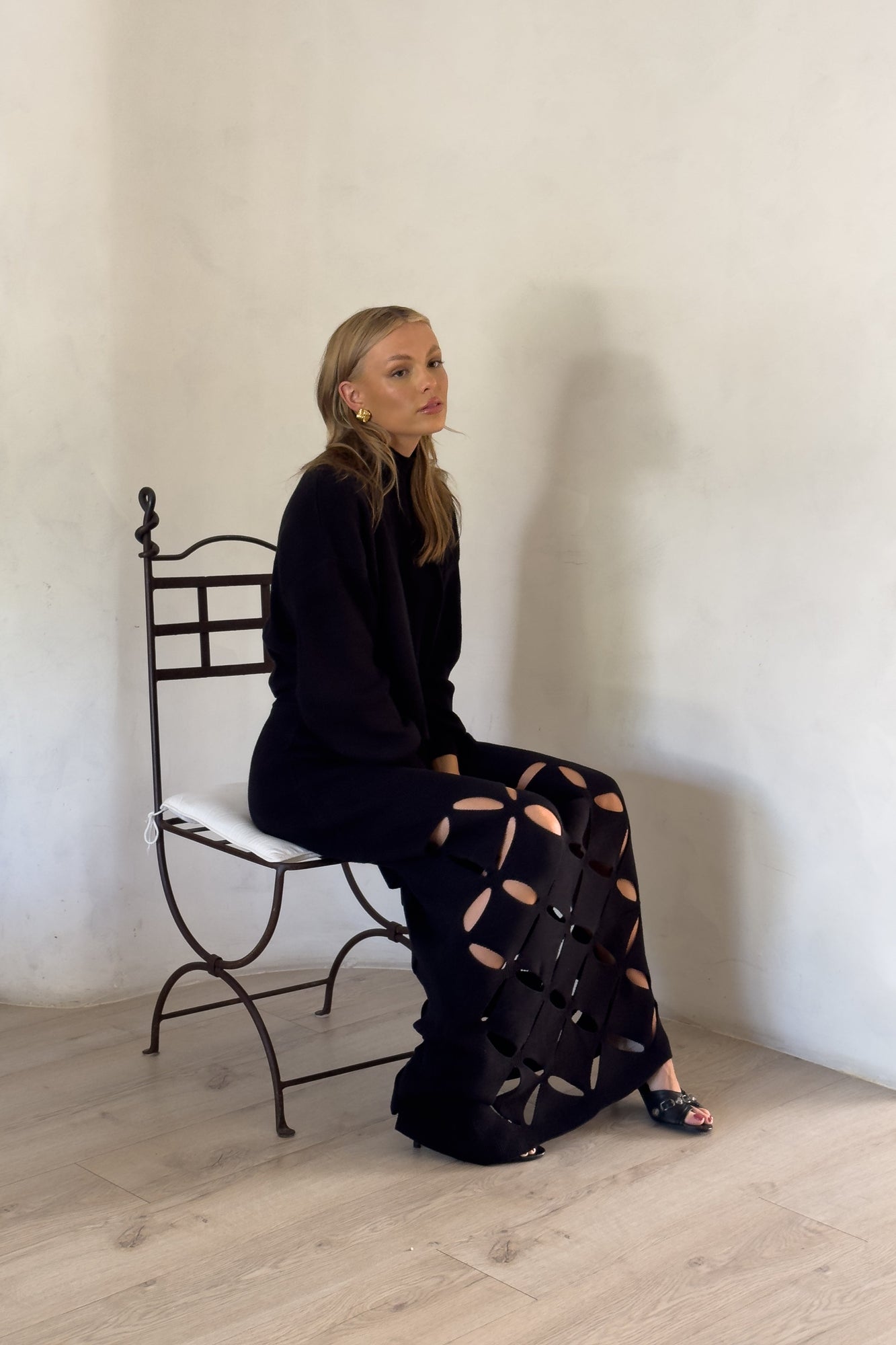 Eden Skirt Set | Black