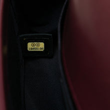 Chanel | Pre-Owned Old Medium Velvet and Tweed Boy Flap - I | Red/Burgundy