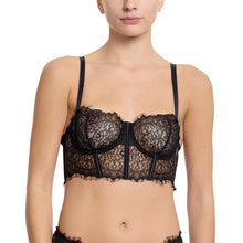 Sheer Seduction Corset | Black
