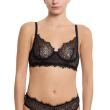 Sheer Seduction Underwire Bra | Black